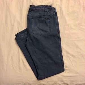 Faherty Men’s Canvas Pants, Size 35, Straight Fit